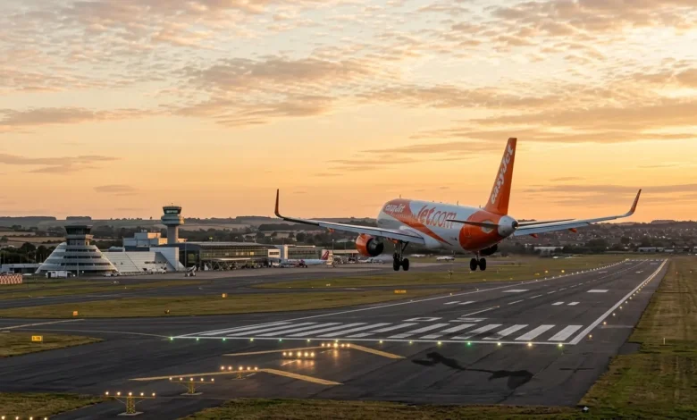 easyjet flight u2238 emergency landing newcastle